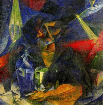 Woman in a Cafe Woman in a Cafe